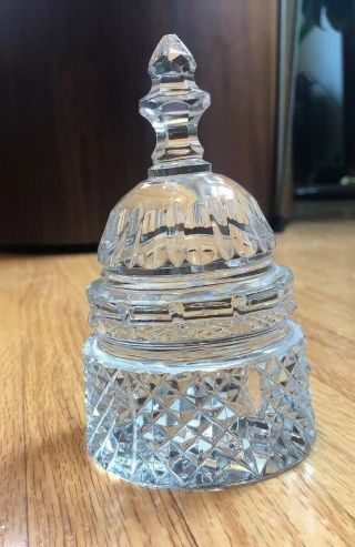 Waterford Crystal Glass Us Capitol Bldg Dome Paperweight