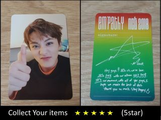 Nct 1st Album Nct 2018 Empathy Dream Color Mark B Official Photo Card