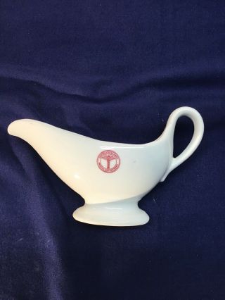 Us Army Medical Department Mayer China Gravy Boat Gravy Bowl With Handle