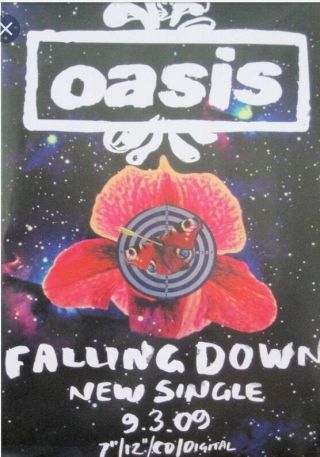Oasis Falling Down Promo Poster