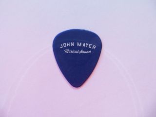 Authentic - - John Mayer - - Musical Sound - - Guitar Pick - - Blue Blues - - 2015
