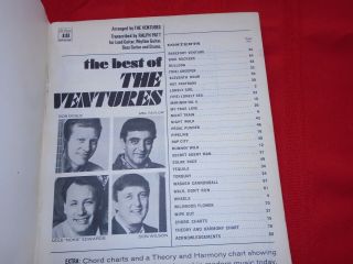 The Best Of The Ventures Sheet Music Book 1966 2