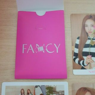 Twice Fancy you 7th mini album Official benefit photocard SET B ver. 2