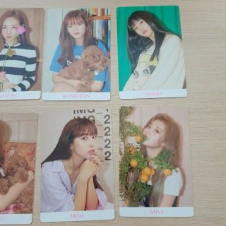 Twice Fancy you 7th mini album Official benefit photocard SET B ver. 4