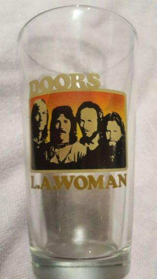 Jim Morrison / The Doors set of 2 VINTAGE DRINKING GLASSES Musical Collectibles 5