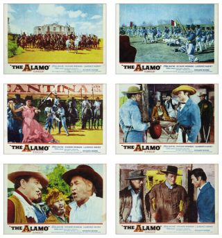The Alamo John Wayne Postcard Set