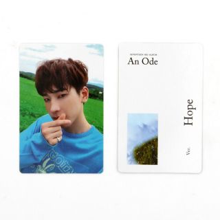 [seventeen]an Ode 독:fear Official Photocard/hope Ver.  B - 1.  Wonwoo