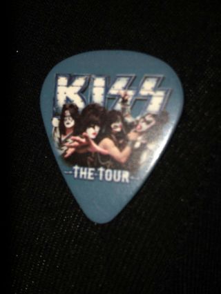 KISS Tour Guitar Pick LIVE Icon Paul Stanley Rock Band 9/11/12 Allegan Michigan 2