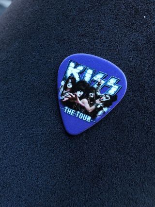 KISS Tour Guitar Pick LIVE Icon GENE Simmons Rock Band 8/10/12 Phoenix Arizona 3