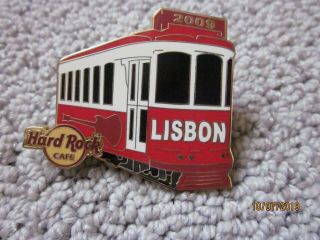 Hard Rock Cafe Lisbon 2009 Train Pin