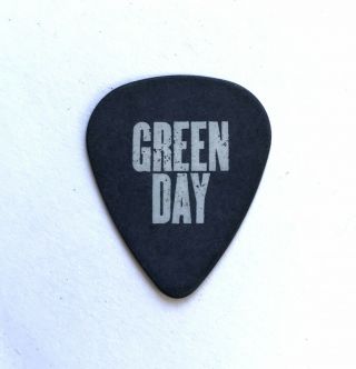 Green Day Guitar Pick 2010 Authentic Tour Hwy 1 Pick.  Billy Joe Armstrong Pick