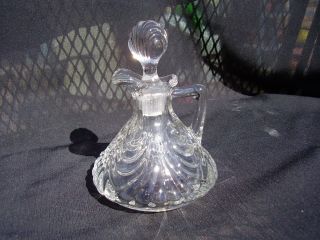 Cambridge Elegant Glass Clear Or Crystal Caprice Cruet And Stopper