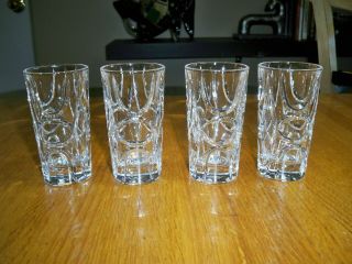 Ralph Lauren Crystal Royalton Shot Glasses Set Of 4