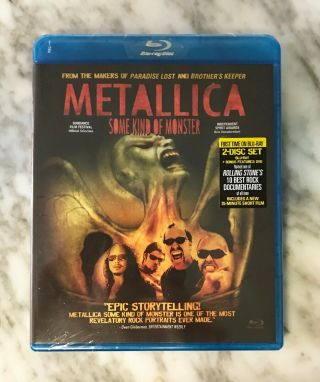 Metallica Some Kind Of Monster Blu Ray Disc Never Opened Happy Halloween