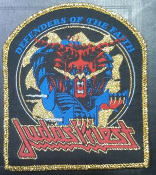 Judas Priest Woven Patch Defenders Of The Faith