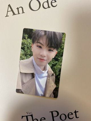 [seventeen] An Ode 독 : Fear Official Photocard / The Poet Ver.  A - Woozi (미소)