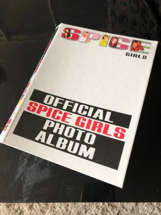 Rare Official Spice Girls First Photo Album - -