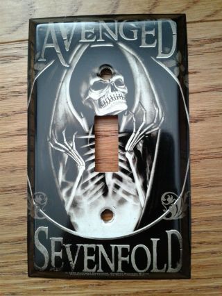 Avenged Sevenfold Metal Light Switch Cover Plate 3