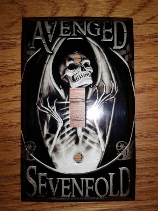 Avenged Sevenfold Metal Light Switch Cover Plate 4