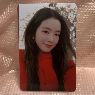 Irene A Official Photocard Red Velvet Perfect Peek A Boo Kpop