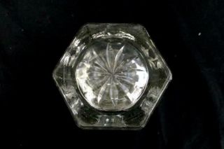 Vintage Cut Glass Vase - 10.  5 