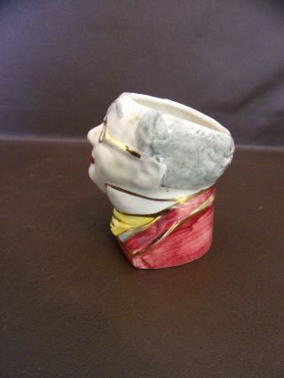 Vintage Ceramic Head Vase Made In England  (10A090) 4