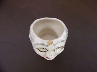 Vintage Ceramic Head Vase Made In England  (10A090) 5