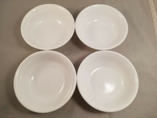 Set of 4 Corelle Red Swirls Soup/Cereal Bowls 3