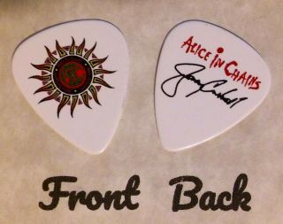Alice In Chains Band Logo Jerry Cantrell Signature Guitar Pick