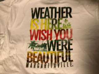 Jimmy Buffett Margaritaville The Weather Is Here T Shirt Xxlarge