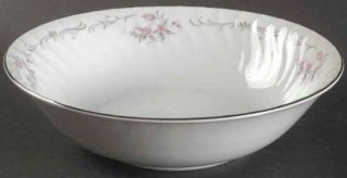 Vintage Gst1 Gold Standard Porcelain China Pink Flower 9 " Round Vegetable Bowl