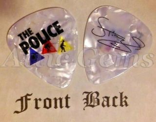 Police - The Police Band Logo Sting Signature Guitar Pick (v)