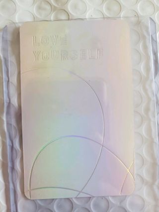 BTS Love Yourself Answer Jin Kim Seokjin Official Photocard S Version 2