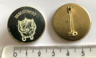 Motorhead / Lemmy Kilmister " Warpig " Pin Brooch From 1990s £0.  99 Post Worldwide