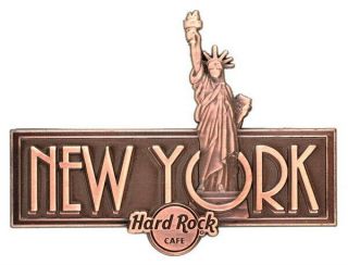 Hard Rock Cafe 2017 York Core Destination Name Series Magnet