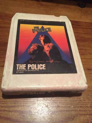 The Police/ Zenyatta Mondatta 1980 A & M Records 8 Track Tape