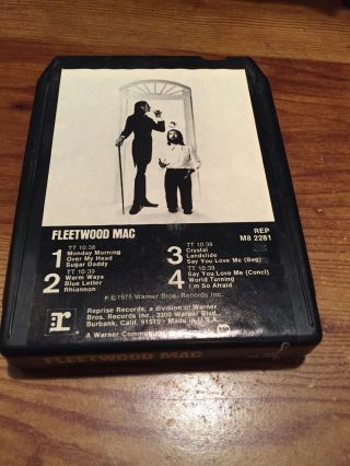 Fleetwood Mac/ Rumours 1977 Warner Brothers Records 8 Track Tape