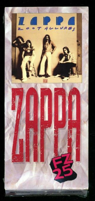 Frank Zappa - Zoot Allures - Empty Longbox No Cd - Long Box Only