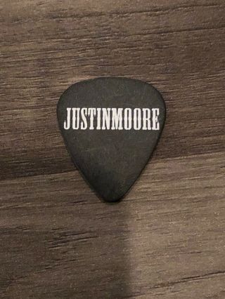 Justin Moore Authentic Tour Guitar Pick