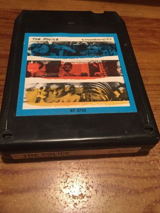 The Police/ The Police Synchronicity 1983 A & M Records 8 Track Tape 3