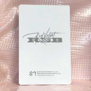 Irene Wendy Joy Yeri Seulgi Official Photocard Red Velvet mini album RBB kpop 2