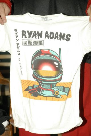Ryan Adams And The Shining Tour T Shirt Xs Indie Rock Astronaut Art Near