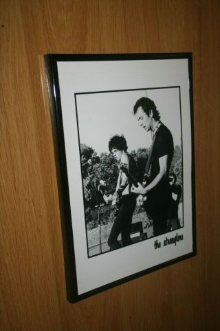 The Stranglers 1978 Punk Rock Framed