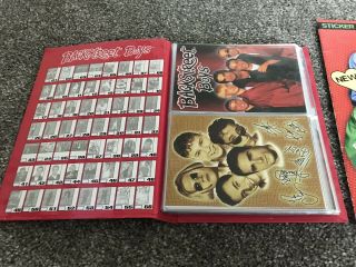 Offical Backstreet Boys Photo Book And Sticker Album Both Completed 2