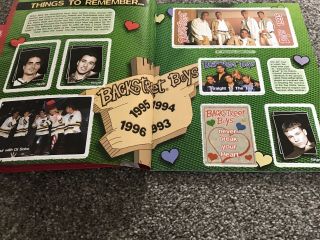Offical Backstreet Boys Photo Book And Sticker Album Both Completed 3
