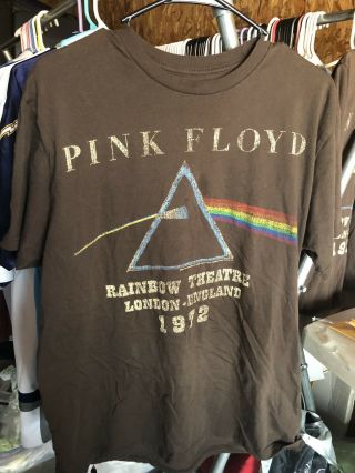Pink Floyd " Rainbow Theatre London England 1972 " Size M Shirt