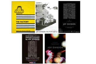 Joy Division - Set Of 5 - A4 Poster Prints 1