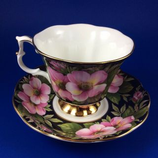 Royal Albert - Provincial Flowers - Alberta Rose - Bone China Tea Cup And Saucer 3
