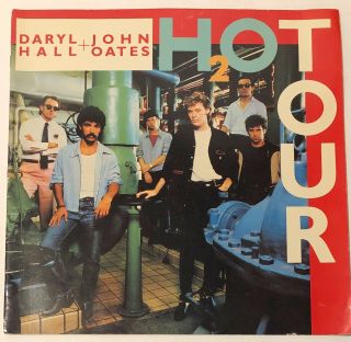 1983 Hall And Oates 2 Hot Tour Concert Program / Book
