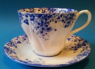 Royal Albert Dainty Blue Tea Cup and Saucer 2